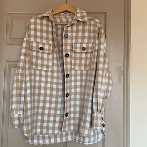 She + Sky Oversized Fleece Shacket